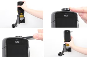 Passive holder with tilt swivel for M3 Mobile UL20
