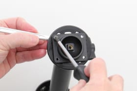 Passive holder with tilt swivel for Honeywell CK65