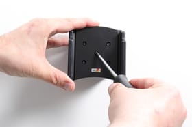 Passive holder with tilt swivel for Zebra EC55
