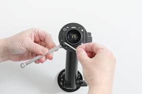 Passive holder with tilt swivel for Janam XG4