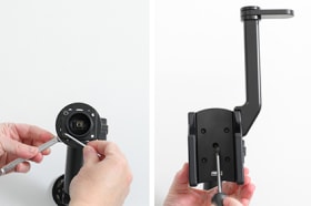 Passive holder with tilt swivel for Janam XG4