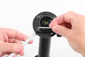 Passive holder with tilt swivel for Honeywell CT60XP