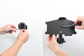 Passive holder with tilt swivel for Lenovo Tab M8 HD TB-8505X (Micro-USB)