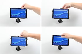 Passive holder with tilt swivel for Lenovo Tab M8 HD TB-8505X (Micro-USB)