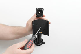 Passive holder with tilt swivel for Honeywell CT37