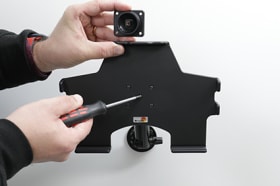 Passive holder with tilt swivel for Apple iPad 11th Gen (2025)