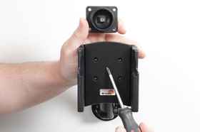 Passive holder with tilt swivel for Zebra TC15