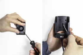 Active holder with cig-plug for Zebra MC3200