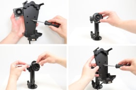 Active holder for fixed installation for M3 Mobile SM15-series