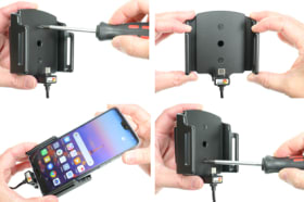 Active holder for fixed installation for Huawei P20 Pro