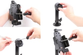 Active holder for fixed installation for Panasonic FZ-T1