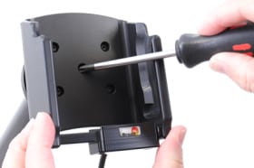 Active holder for fixed installation for Point Mobile PM85