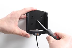 Active holder for fixed installation for Zebra EC55