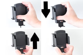 Qi wireless active holder for fixed installation for Samsung Galaxy S21 5G SM-G991B/SM-G991B/DS