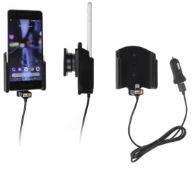  Active holder with USB-cable and cig-plug adapter for Google Pixel 2