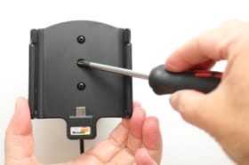Active holder with USB-cable and cig-plug adapter for OnePlus 7