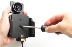 Active holder with USB-cable and cig-plug adapter for OnePlus 6