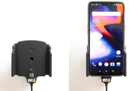 Active holder with USB-cable and cig-plug adapter for OnePlus 7