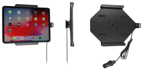  Active holder with USB-cable and cig-plug adapter for Apple iPad Air 4th Gen (A2072, A2316, A2324, A2325)