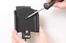 Active holder with USB-cable and cig-plug adapter for Google Pixel 4