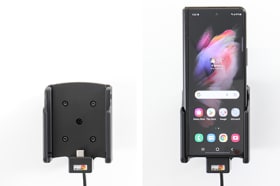 Active holder with USB-cable and cig-plug adapter for Samsung Galaxy Z Fold3 5G