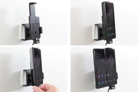 Active holder with USB-cable and cig-plug adapter for Samsung Galaxy Z Fold3 5G