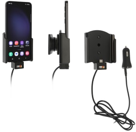  Active holder with USB-cable and cig-plug adapter for Samsung Galaxy S23 SM-S911B/DS