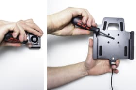 Active holder for fixed installation for Samsung Galaxy Tab Active 2 SM-T390/SM-T395