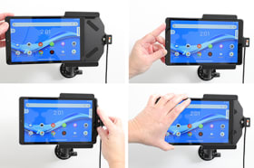 Active holder for fixed installation for Lenovo Tab M8 HD TB-8505X (Micro-USB)