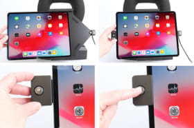 Holder with key-lock for Apple iPad Air 13 2025 M3 (A3268, A3269, A3271)