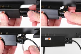 Holder with key-lock for Samsung Galaxy Tab Active 2 SM-T390/SM-T395