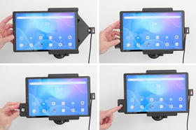 Holder with key-lock for Lenovo Tab K10 TB-X6C6F