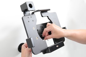 Holder with key-lock for Aava Mobile oona 10