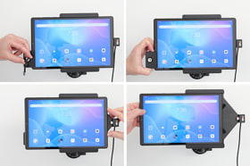 Holder with key-lock for Lenovo Tab K10 TB-X6C6F