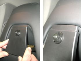 Headrest mount for Porsche Panamera 10-24 (RHD)
