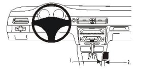 ProClip for BMW 3-series E90, E91, E92, E93 05-12 (LHD)