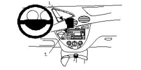 ProClip for Ford Focus 00-04 (LHD)