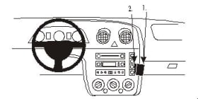  ProClip for Ford Fiesta 03-05 (LHD)