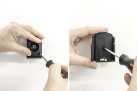 Passive holder with tilt swivel