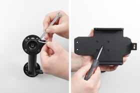 Passive holder with tilt swivel for Lenovo Tab M8 4th Gen