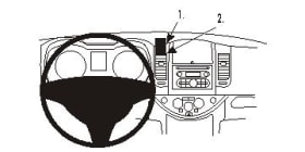  ProClip for Nissan Note 06-12 (LHD)