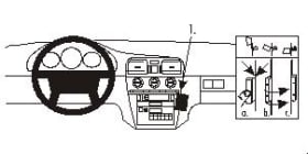  ProClip for Volvo V40 96-00 (LHD)