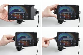 Holder with key-lock for Lenovo Tab M8 4th Gen
