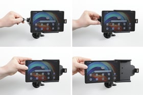 Holder with key-lock for Lenovo Tab M8 4th Gen