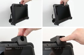 Holder with key-lock for Honeywell RT10