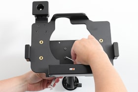 Holder with key-lock for Aava Mobile oona 8