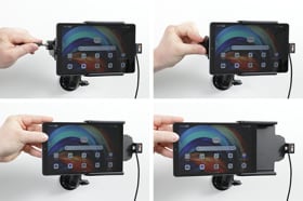 Holder with key-lock for Lenovo Tab M8 4th Gen