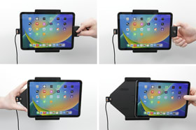 Holder with key-lock for Apple iPad 11th Gen (2025)