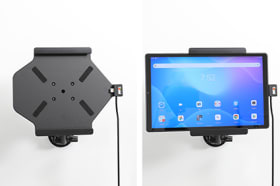 Active holder with USB-cable and cig-plug adapter for Lenovo Tab K10 TB-X6C6F