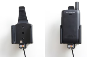 Active holder with USB-cable and cig-plug adapter for Motorola ST7000